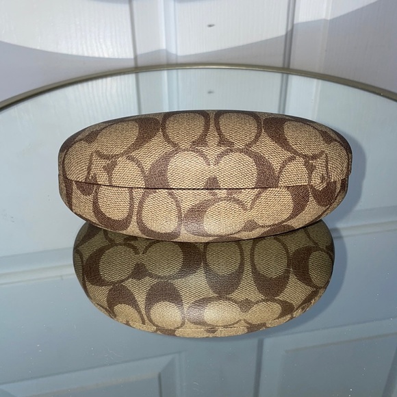 Coach eyeglass case
